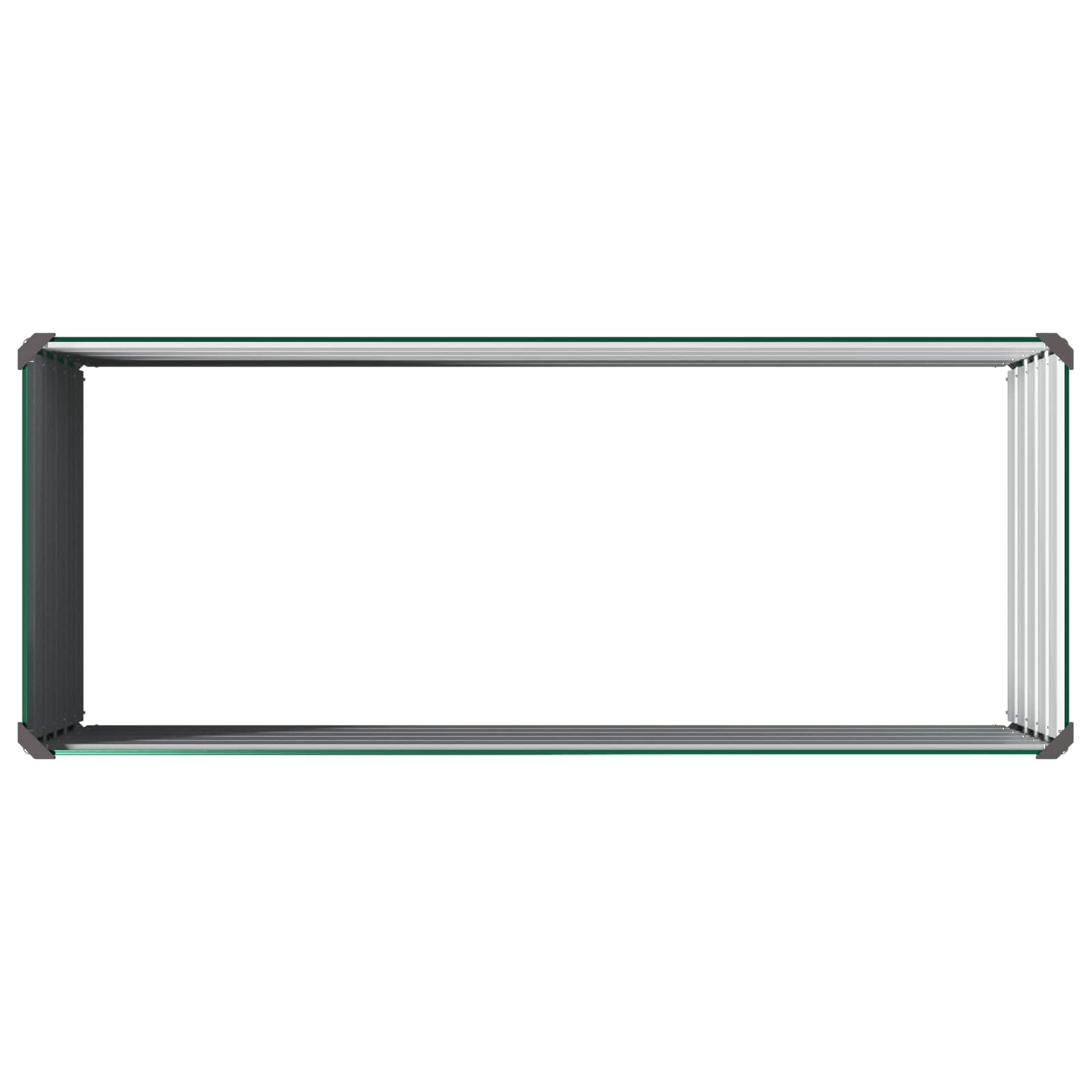 Υψωμένο Κρεβάτι Κήπου Πράσινο 100 x 40 x 55 cm - Pakobazaar