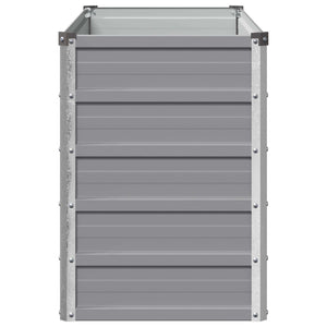Υψωμένο Κρεβάτι Κήπου Γκρι 100 x 40 x 55 cm - Pakobazaar