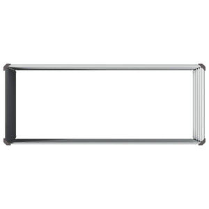 Υψωμένο Κρεβάτι Κήπου Γκρι 100 x 40 x 55 cm - Pakobazaar
