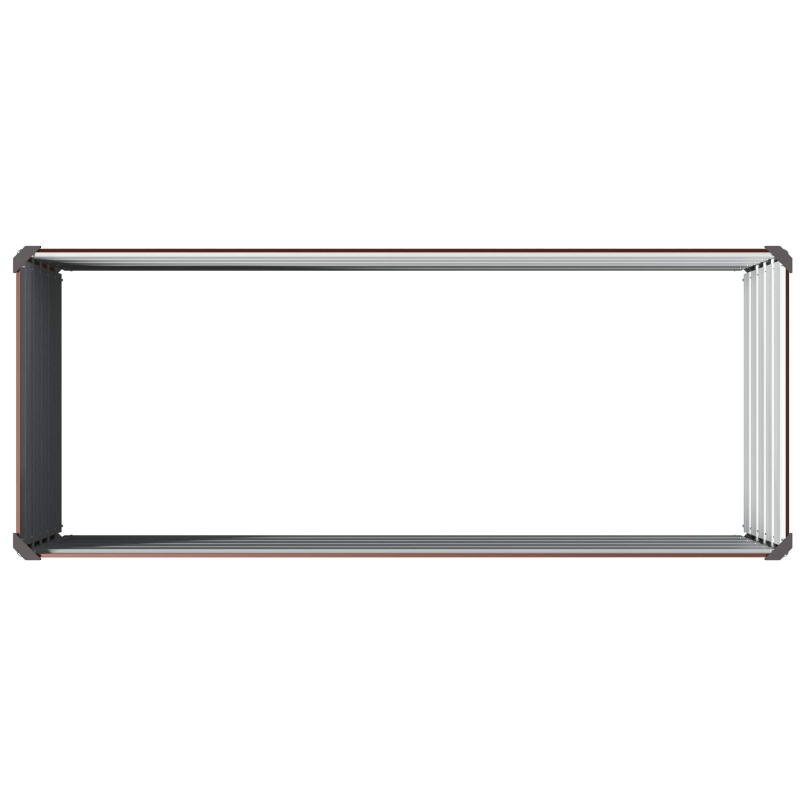Υψωμένο Κρεβάτι Κήπου Καφέ 100 x 40 x 55 cm - Pakobazaar