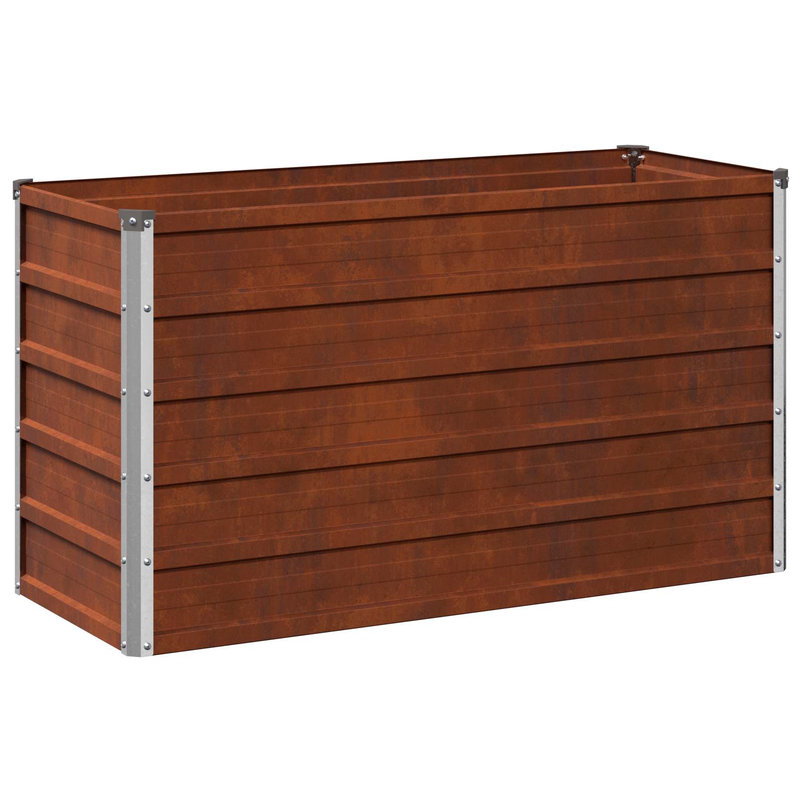 Υψωμένο Κρεβάτι Κήπου Σκ rusty 100 x 40 x 55 cm κοντόν - Pakobazaar