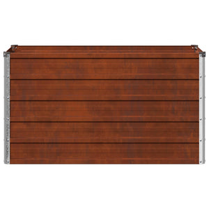 Υψωμένο Κρεβάτι Κήπου Σκ rusty 100 x 40 x 55 cm κοντόν - Pakobazaar