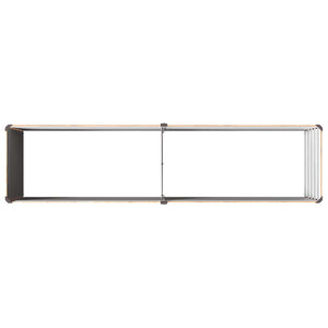 Υψωμένο Κρεβάτι Κήπου Ξύλινο Καφέ 160 x 40 x 55 εκ. - Pakobazaar