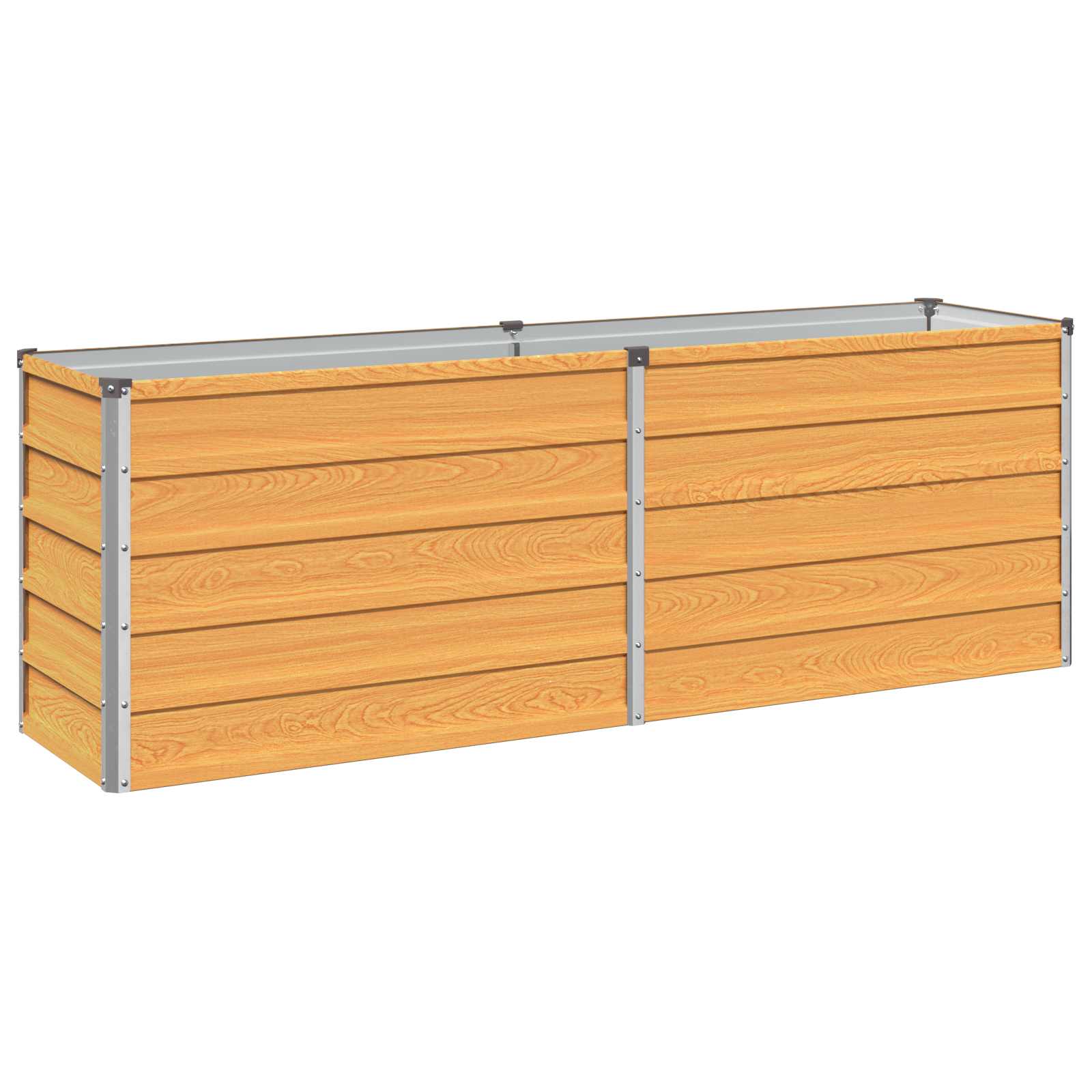 Υψωμένο Κρεβάτι Κήπου Φυσικό 160 x 40 x 55 εκ. - Pakobazaar