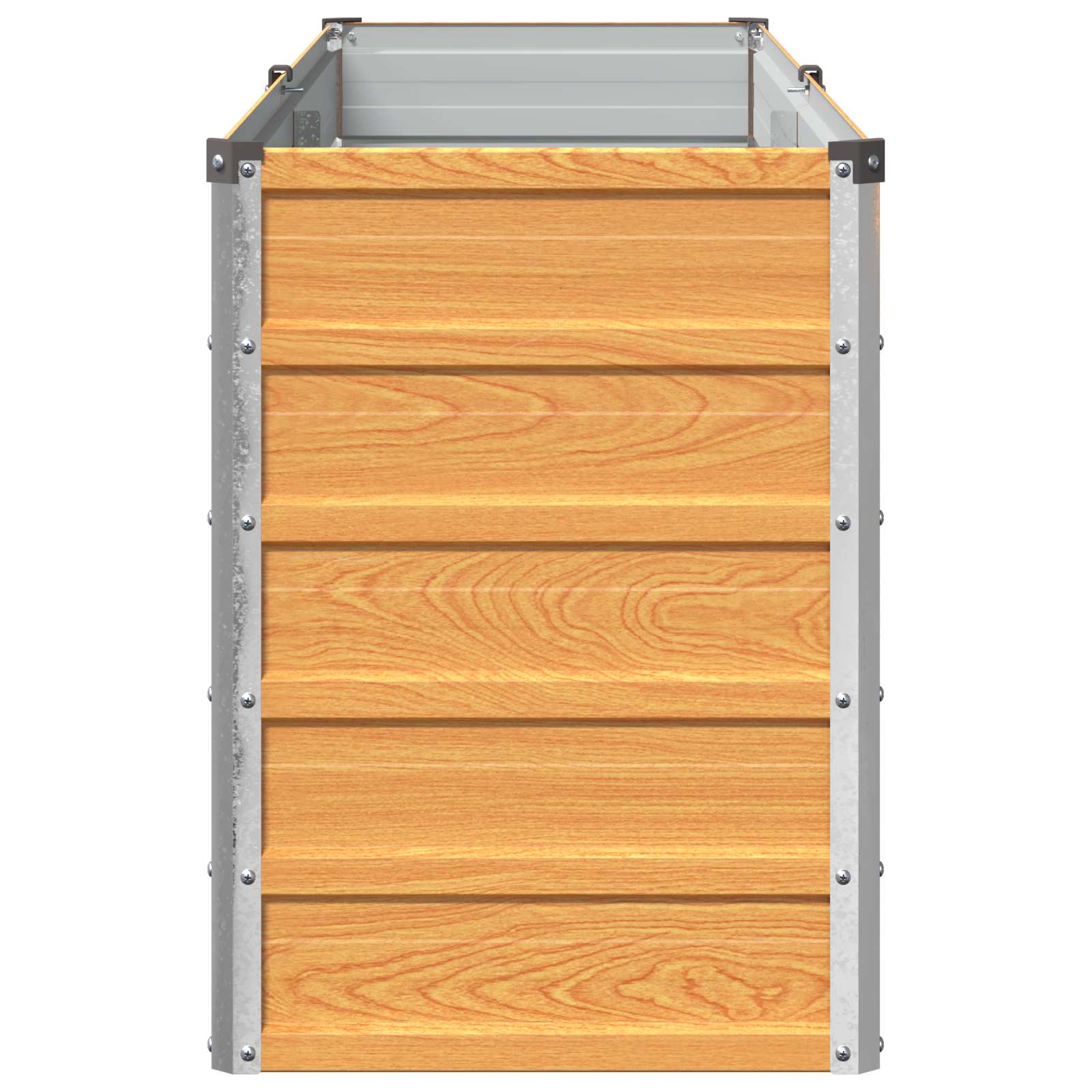 Υψωμένο Κρεβάτι Κήπου Φυσικό 160 x 40 x 55 εκ. - Pakobazaar