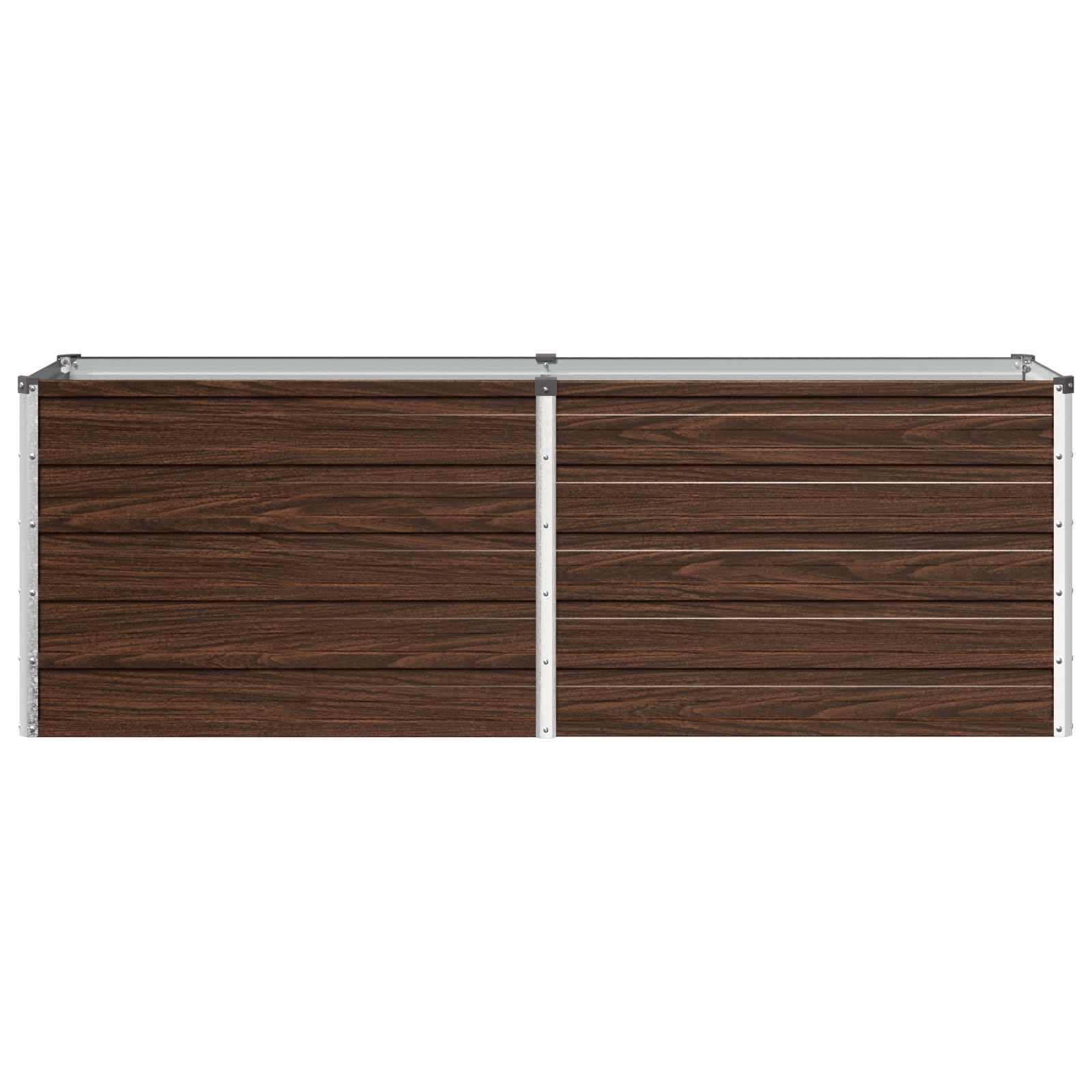 Υψωμένο Κρεβάτι Κήπου Μαύρο 160 x 40 x 55 εκ.