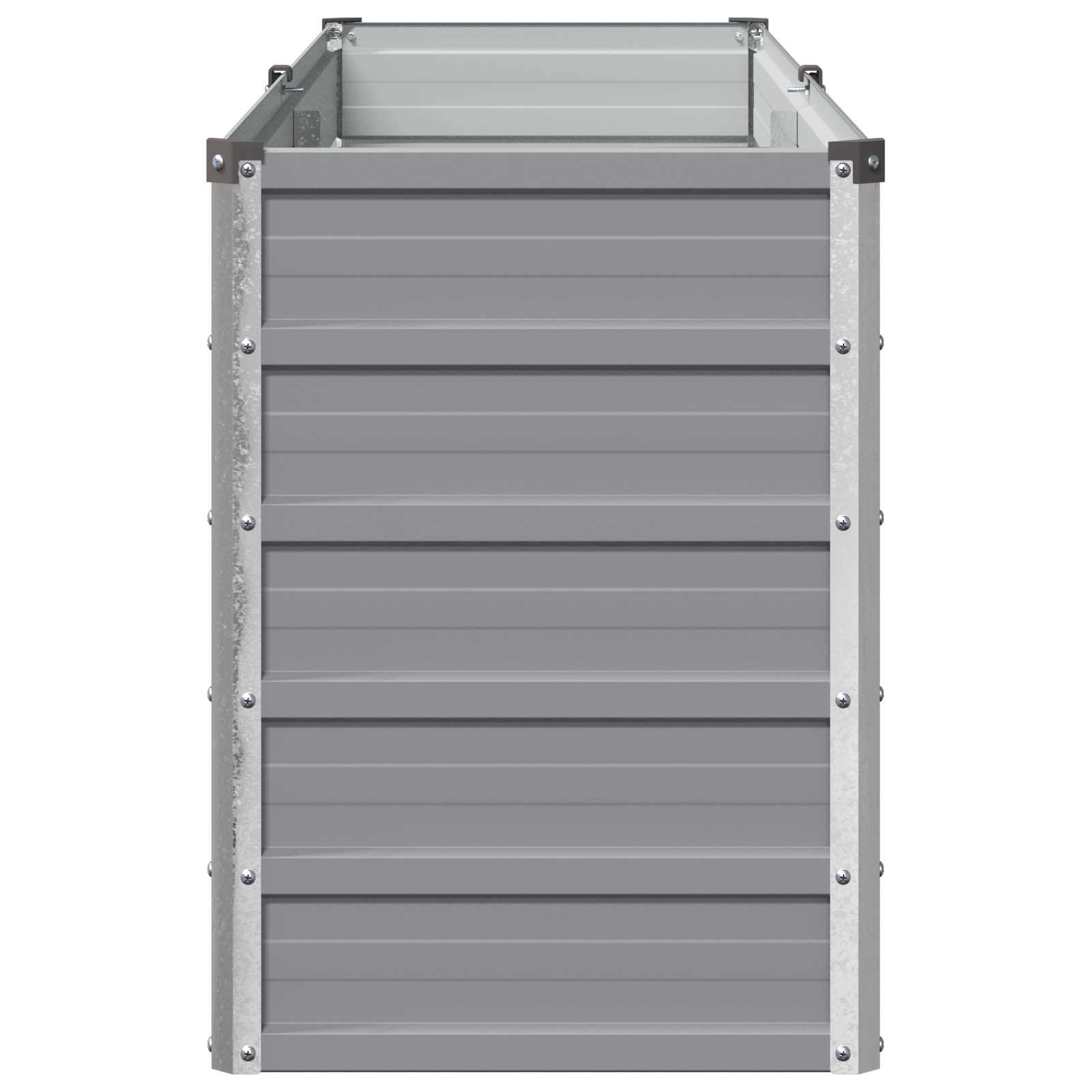 Υψωμένο Κρεβάτι Κήπου Γκρι 160 x 40 x 55 εκ. - Pakobazaar