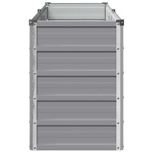 Υψωμένο Κρεβάτι Κήπου Γκρι 160 x 40 x 55 εκ. - Pakobazaar