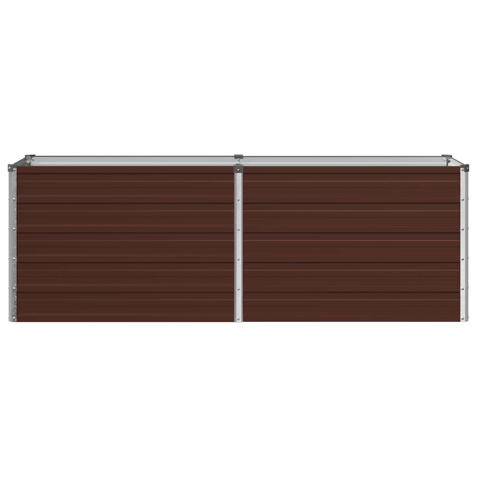 Υψωμένο Κρεβάτι Κήπου Καφέ 160 x 40 x 55 εκ. - Pakobazaar