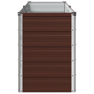 Υψωμένο Κρεβάτι Κήπου Καφέ 160 x 40 x 55 εκ. - Pakobazaar