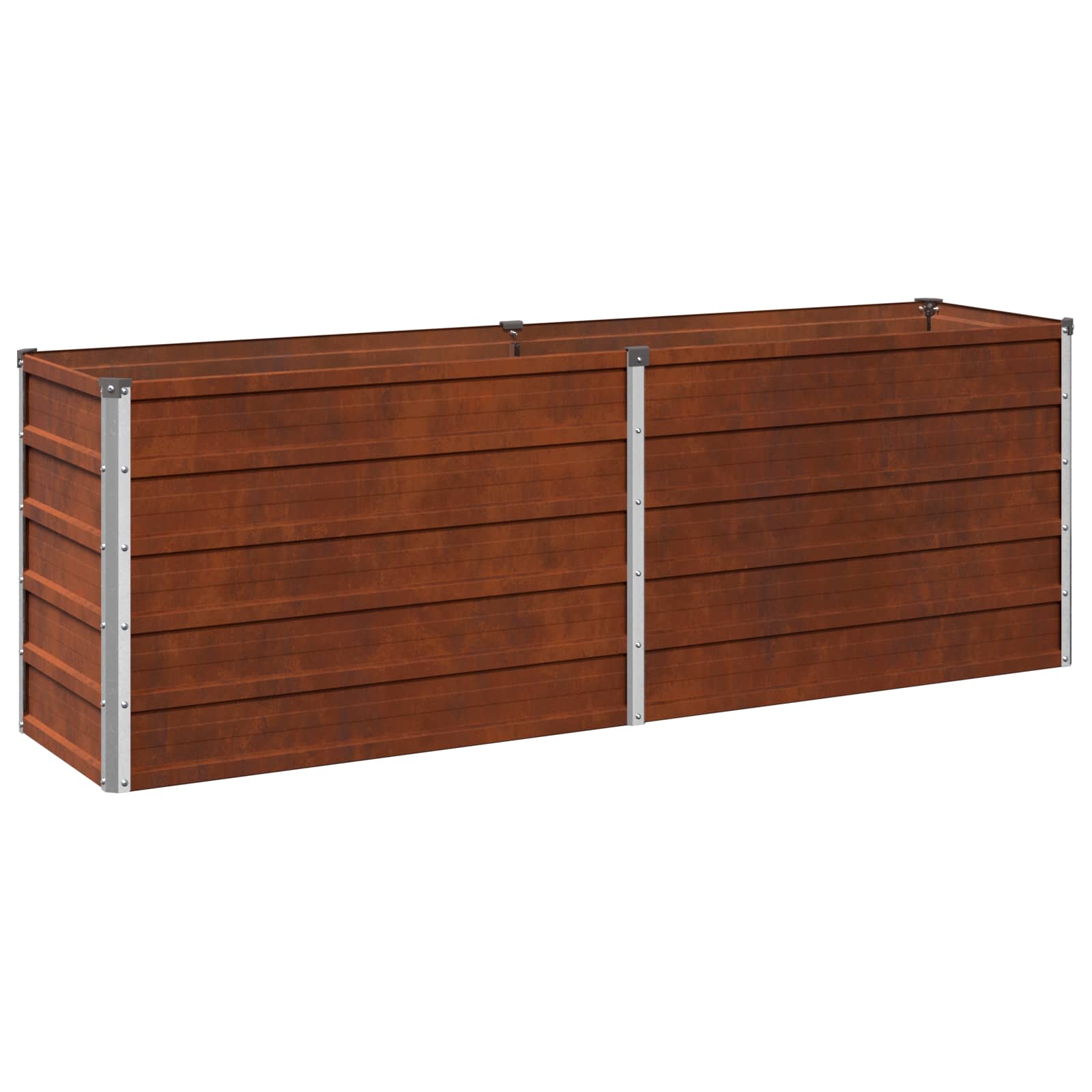 Υψωμένο Κρεβάτι Κήπου Σκ rusty 160 x 40 x 55 εκ. κοντόν - Pakobazaar