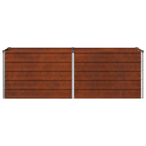 Υψωμένο Κρεβάτι Κήπου Σκ rusty 160 x 40 x 55 εκ. κοντόν - Pakobazaar
