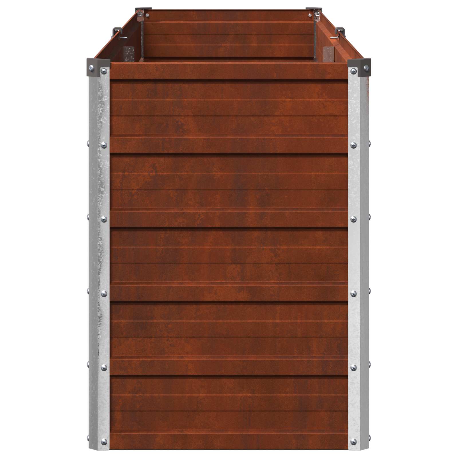 Υψωμένο Κρεβάτι Κήπου Σκ rusty 160 x 40 x 55 εκ. κοντόν - Pakobazaar