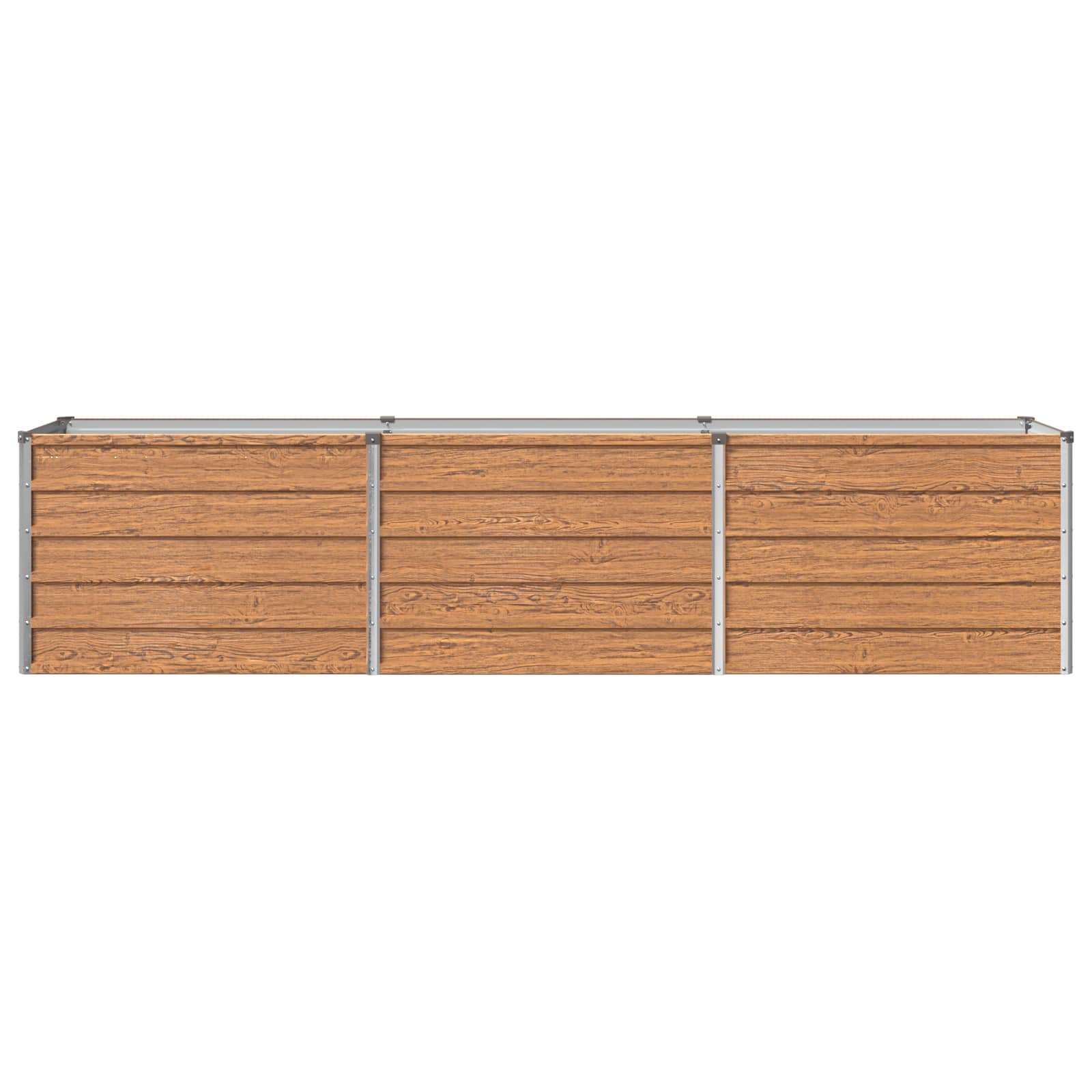 Υψωμένο Κρεβάτι Κήπου Ξύλινο Καφέ 240 x 40 x 55 εκ. - Pakobazaar
