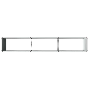 Υψωμένο Κρεβάτι Κήπου Γκρι 240 x 40 x 55 εκ. - Pakobazaar