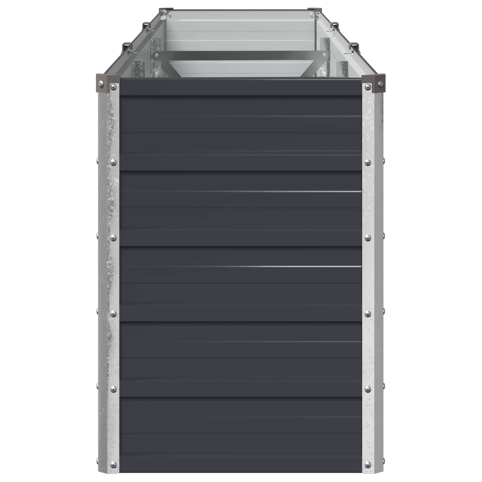 Υψωμένο Κρεβάτι Κήπου Ανθρακί 240 x 40 x 55 εκ. - Pakobazaar