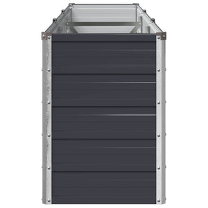 Υψωμένο Κρεβάτι Κήπου Ανθρακί 240 x 40 x 55 εκ. - Pakobazaar