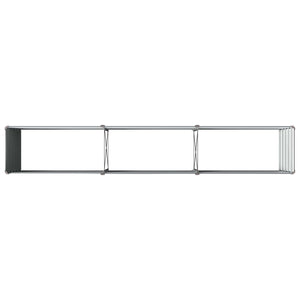 Υψωμένο Κρεβάτι Κήπου Ανθρακί 240 x 40 x 55 εκ. - Pakobazaar