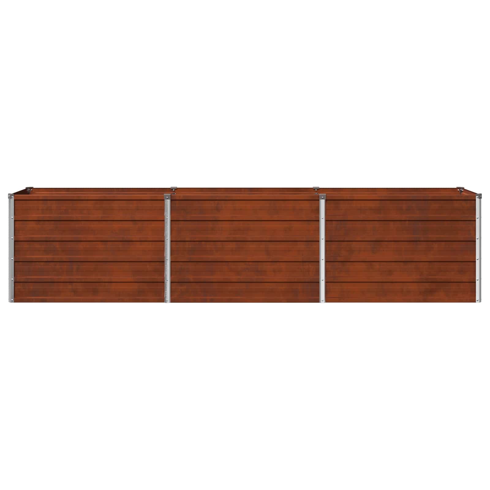 Υψωμένο Κρεβάτι Κήπου Σκ rusty 240 x 40 x 55 εκ. κοντόν - Pakobazaar