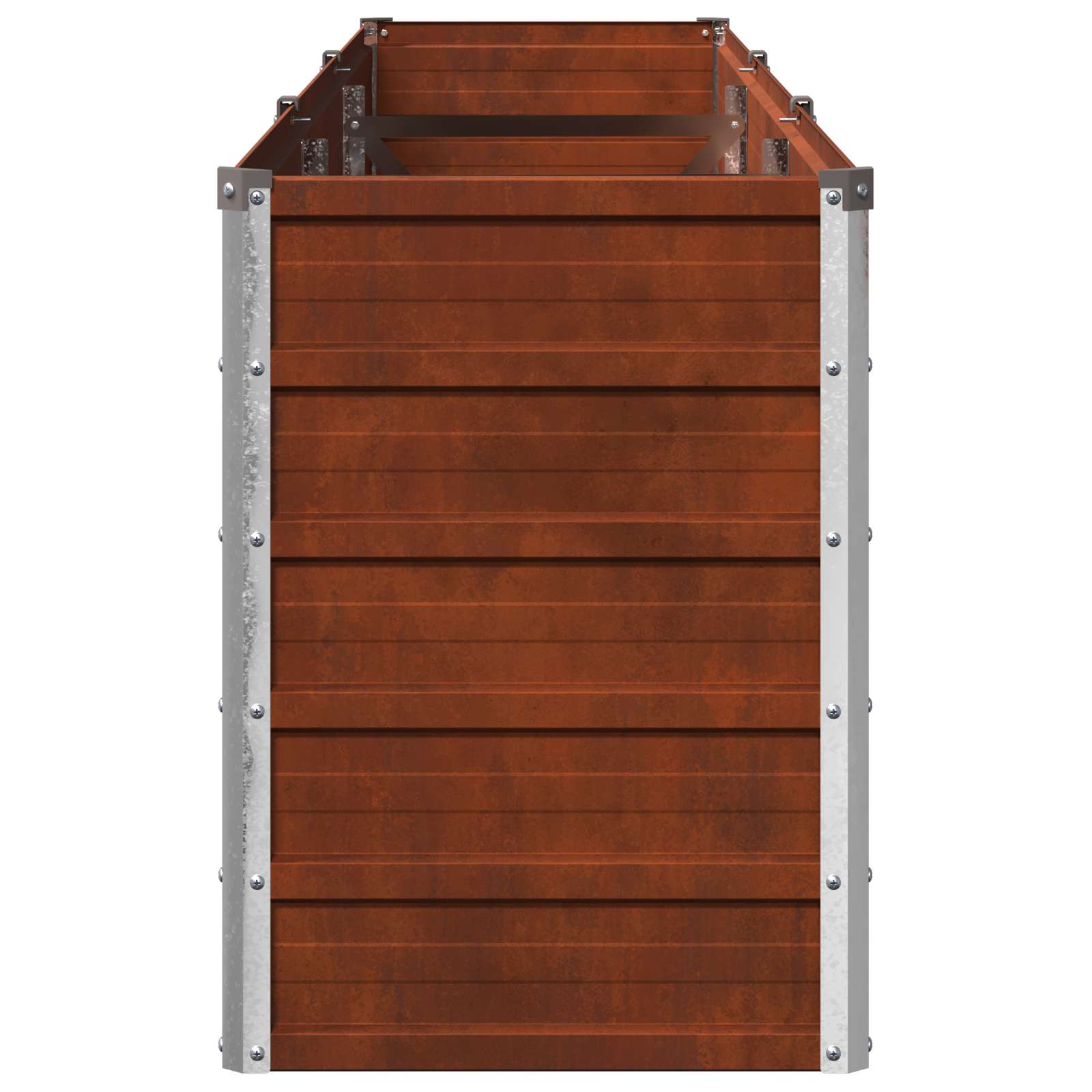 Υψωμένο Κρεβάτι Κήπου Σκ rusty 240 x 40 x 55 εκ. κοντόν - Pakobazaar