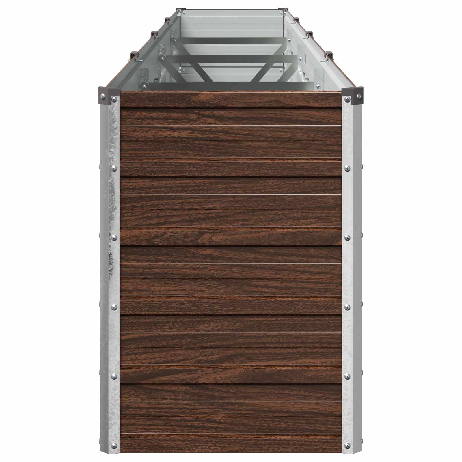 Υψωμένο Κρεβάτι Κήπου Μαύρο 320 x 40 x 55 εκ. - Pakobazaar