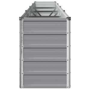 Υψωμένο Κρεβάτι Κήπου Γκρι 320 x 40 x 55 εκ. - Pakobazaar