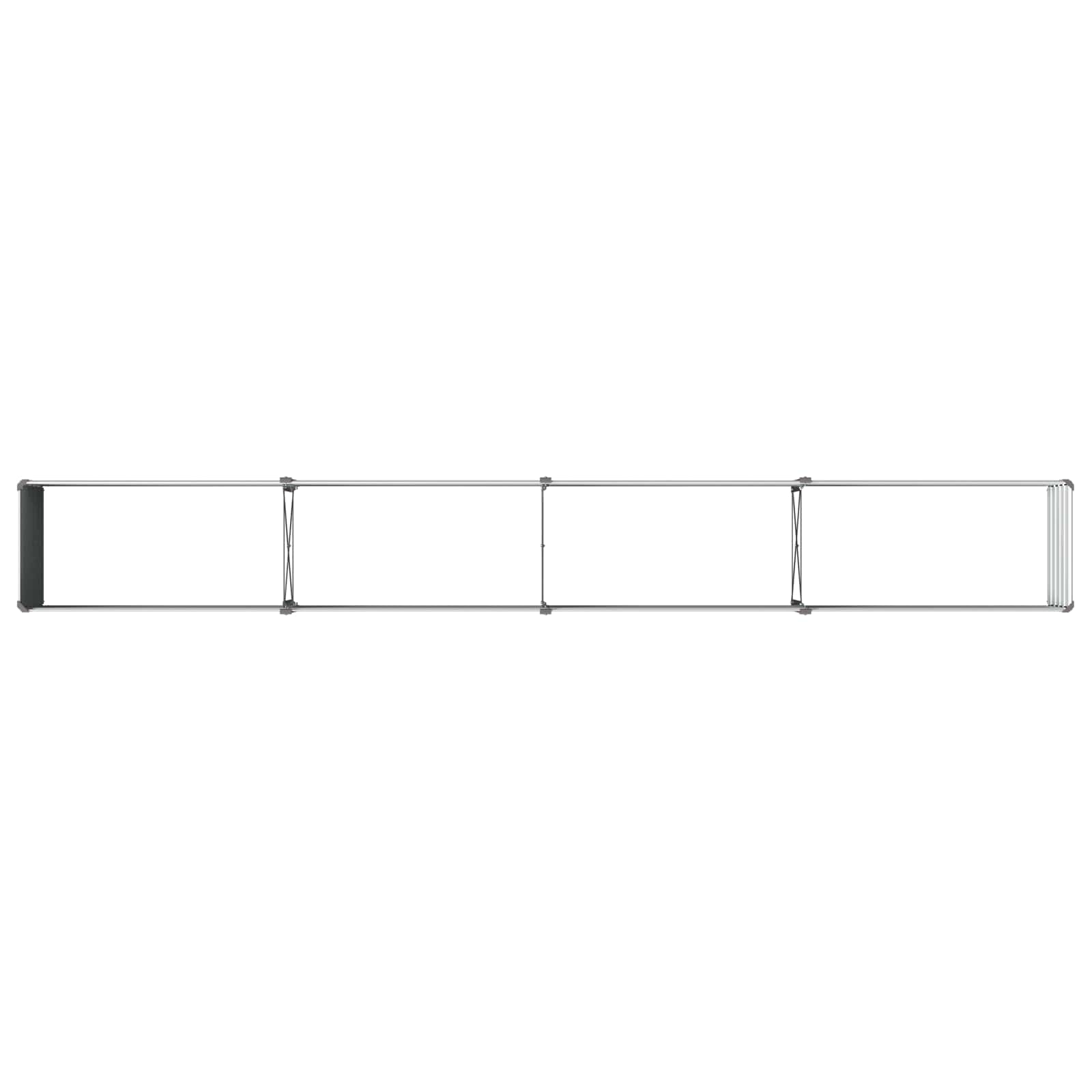 Υψωμένο Κρεβάτι Κήπου Γκρι 320 x 40 x 55 εκ. - Pakobazaar