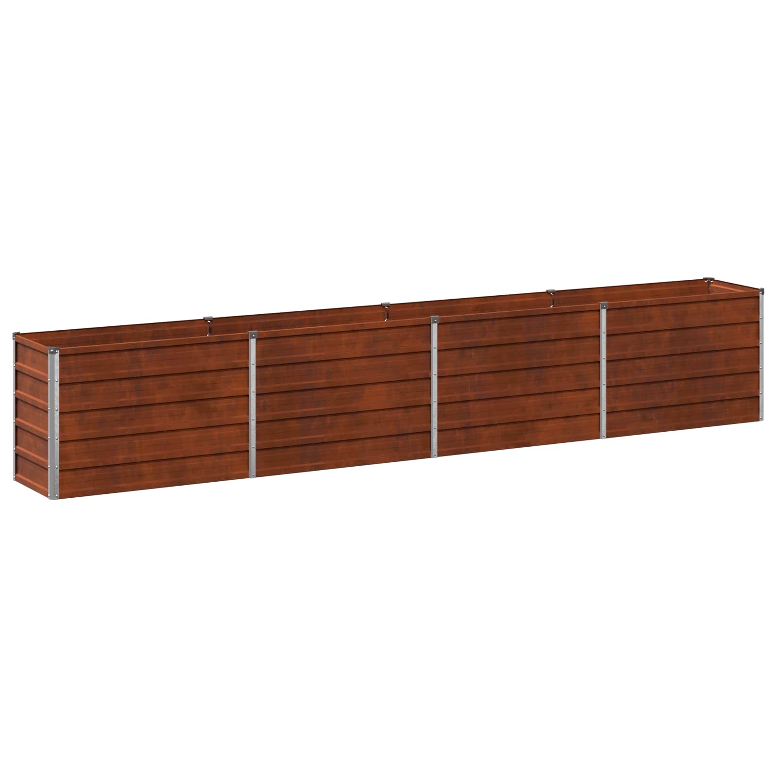 Υψωμένο Κρεβάτι Κήπου Σκ rusty 320 x 40 x 55 εκ. κοντόν - Pakobazaar