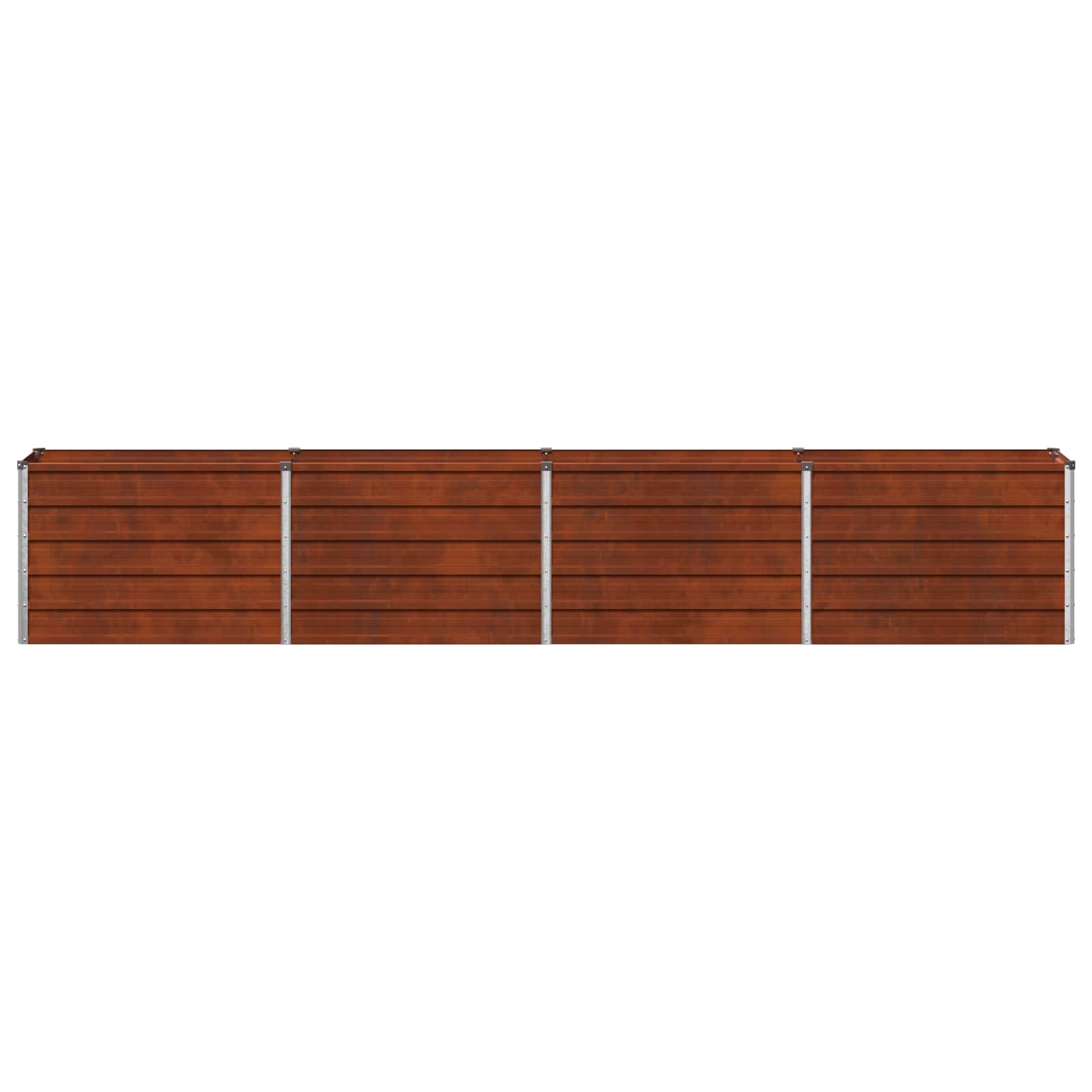 Υψωμένο Κρεβάτι Κήπου Σκ rusty 320 x 40 x 55 εκ. κοντόν - Pakobazaar