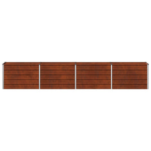 Υψωμένο Κρεβάτι Κήπου Σκ rusty 320 x 40 x 55 εκ. κοντόν - Pakobazaar