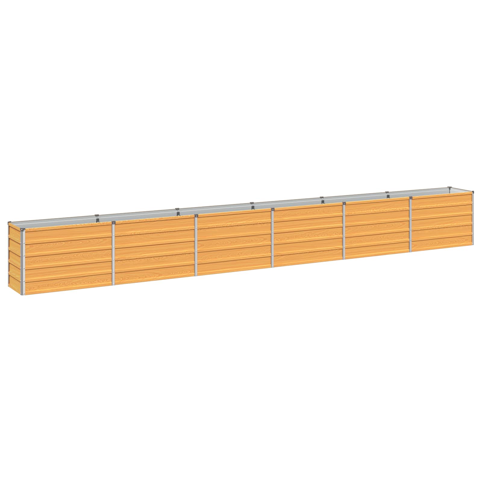 Υψωμένο Κρεβάτι Κήπου Φυσικό 480 x 40 x 55 εκ. - Pakobazaar