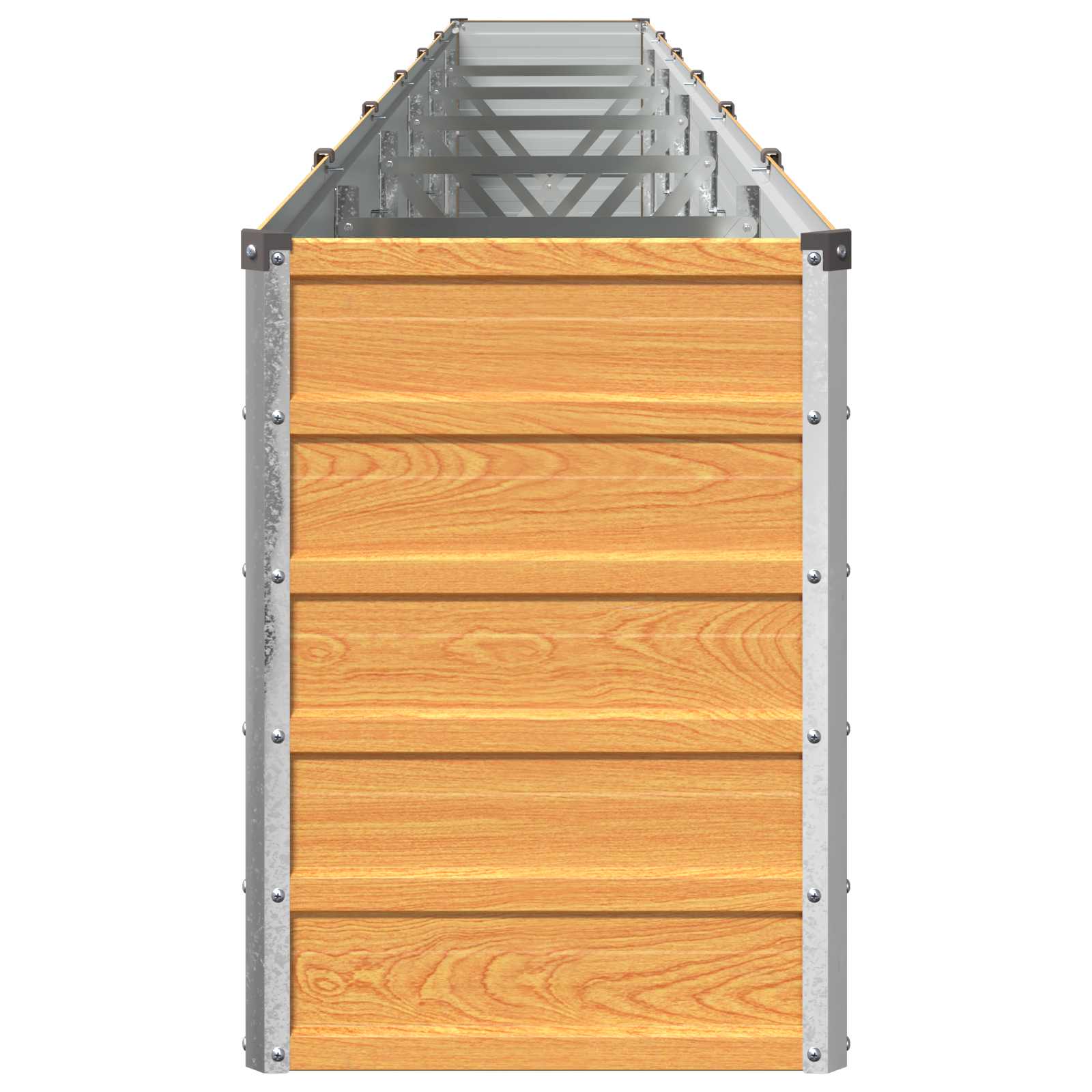Υψωμένο Κρεβάτι Κήπου Φυσικό 480 x 40 x 55 εκ. - Pakobazaar