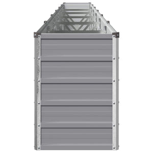 Υψωμένο Κρεβάτι Κήπου Γκρι 480 x 40 x 55 εκ.
