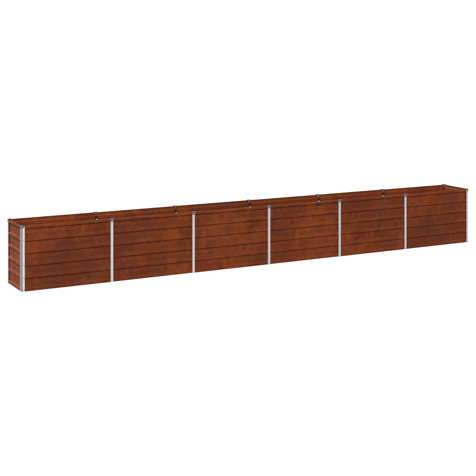 Υψωμένο Κρεβάτι Κήπου Σκ rusty 480 x 40 x 55 εκ. κοντόν - Pakobazaar