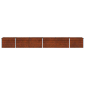 Υψωμένο Κρεβάτι Κήπου Σκ rusty 480 x 40 x 55 εκ. κοντόν - Pakobazaar