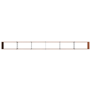 Υψωμένο Κρεβάτι Κήπου Σκ rusty 480 x 40 x 55 εκ. κοντόν - Pakobazaar