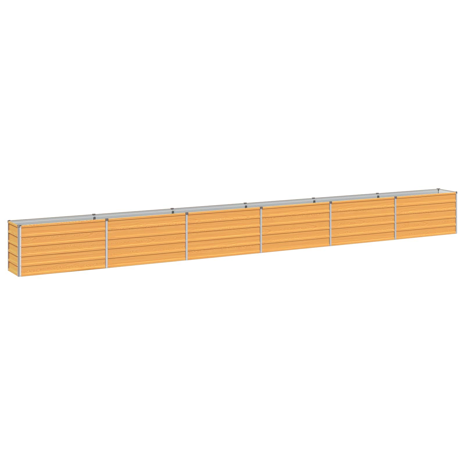 Υψωμένο Κρεβάτι Κήπου Φυσικό 600 x 40 x 55 εκ. - Pakobazaar