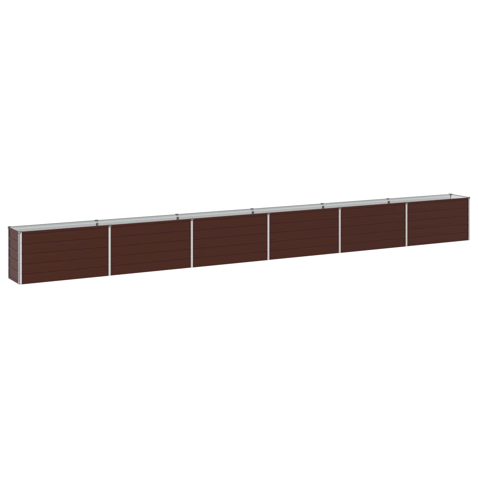 Υψωμένο Κρεβάτι Κήπου Καφέ 600 x 40 x 55 εκ. - Pakobazaar