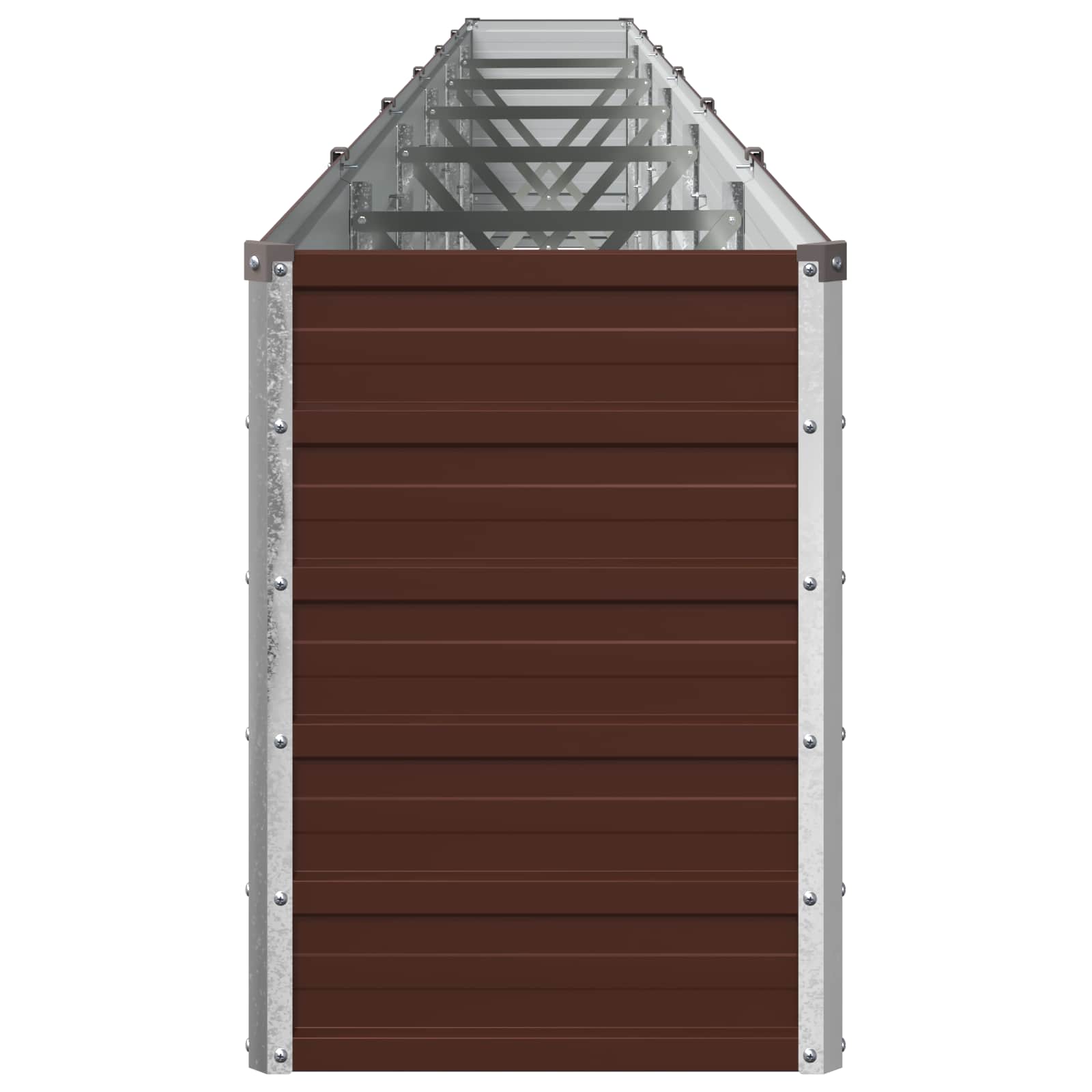 Υψωμένο Κρεβάτι Κήπου Καφέ 600 x 40 x 55 εκ. - Pakobazaar