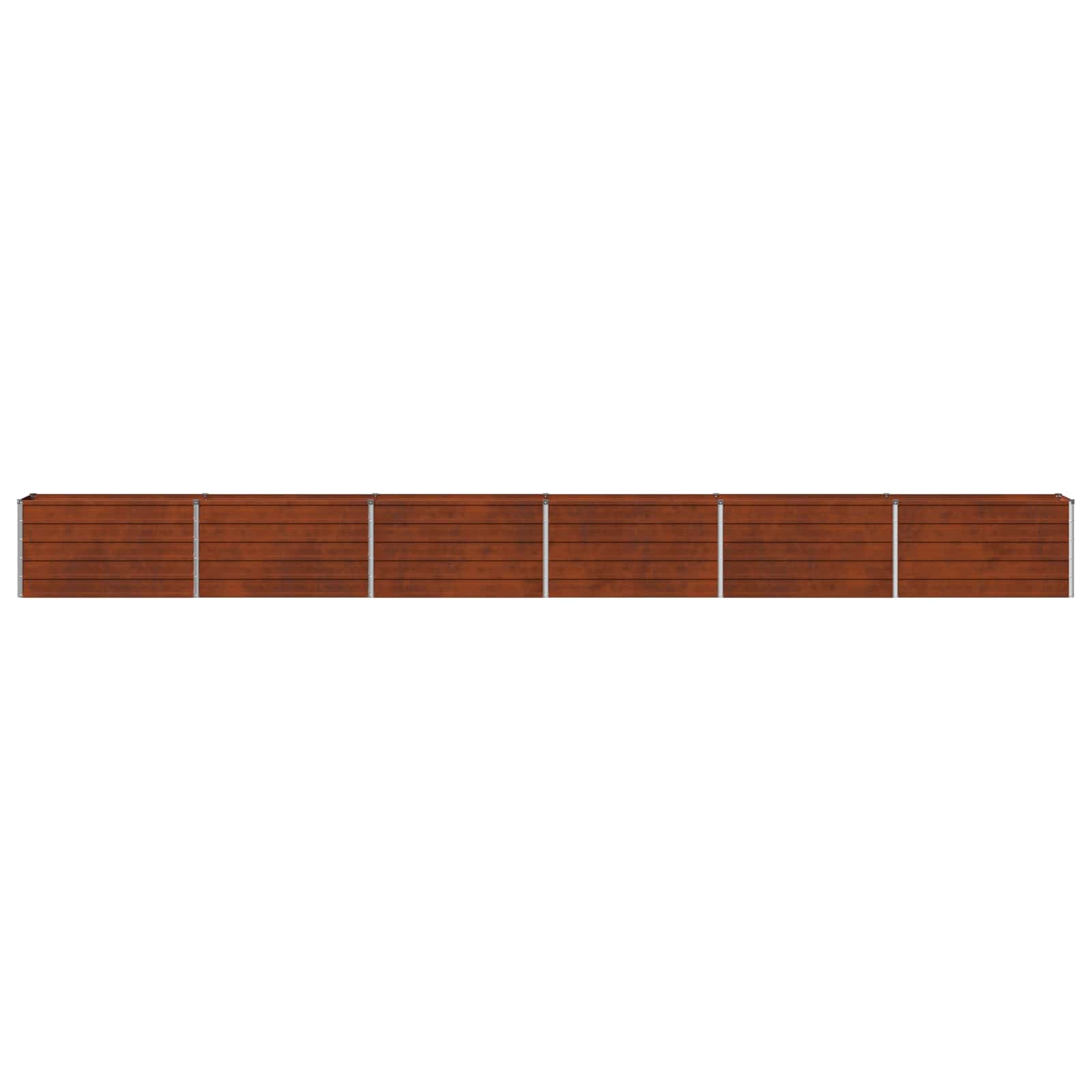Υψωμένο Κρεβάτι Κήπου Σκ rusty 600 x 40 x 55 εκ. κοντόν - Pakobazaar