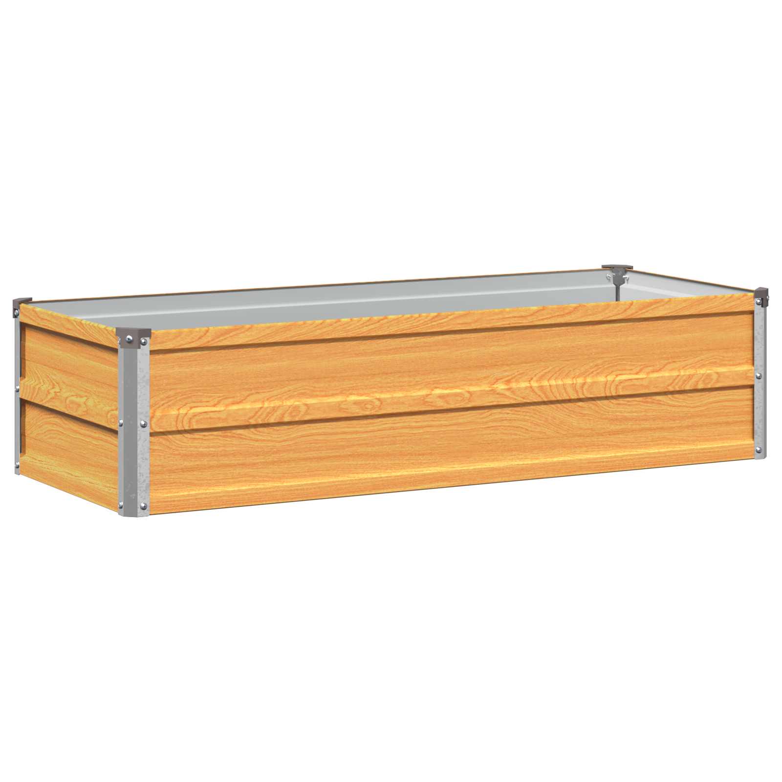 Υψωμένο Κρεβάτι Κήπου Φυσικό 100 x 40 x 24 εκ. - Pakobazaar