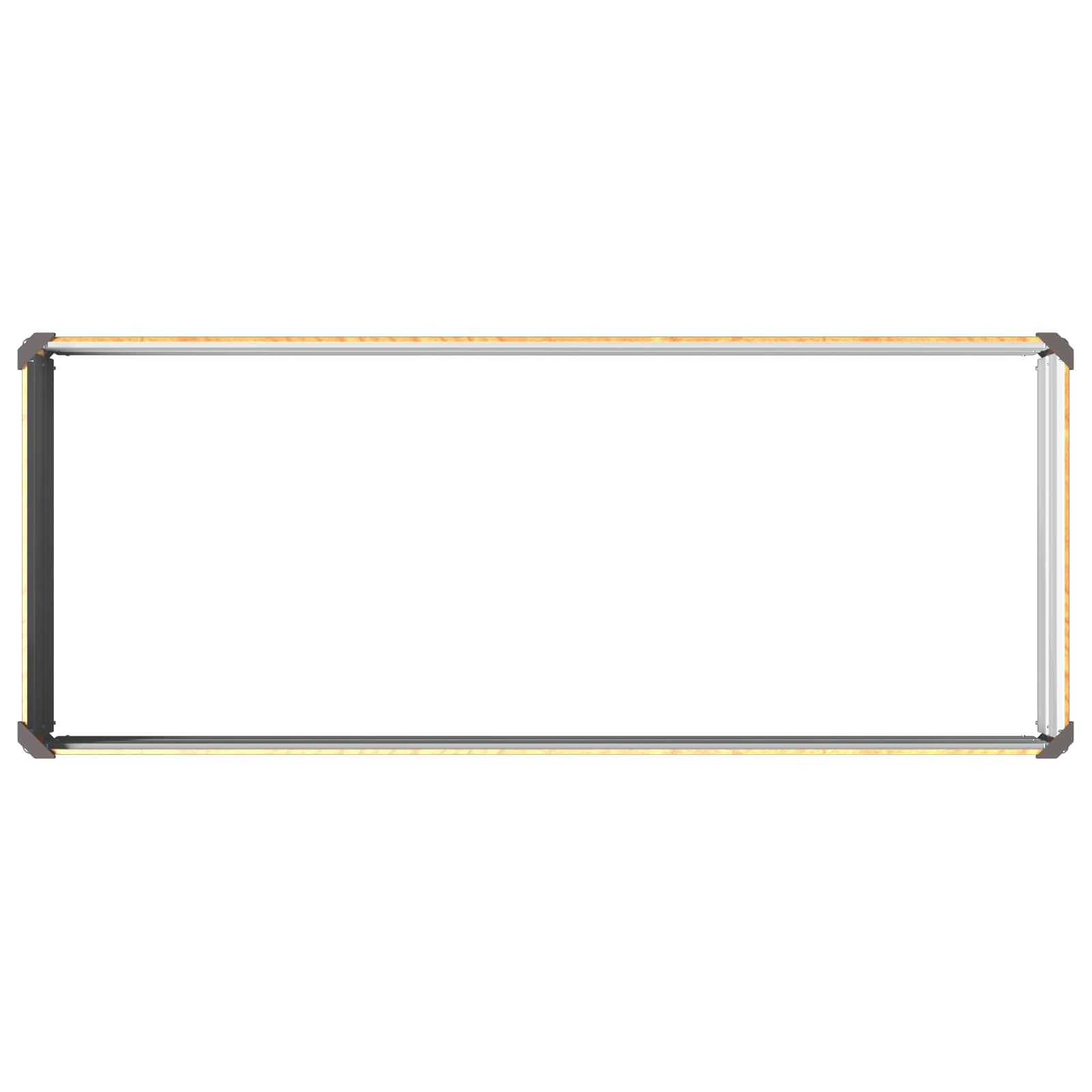Υψωμένο Κρεβάτι Κήπου Φυσικό 100 x 40 x 24 εκ. - Pakobazaar