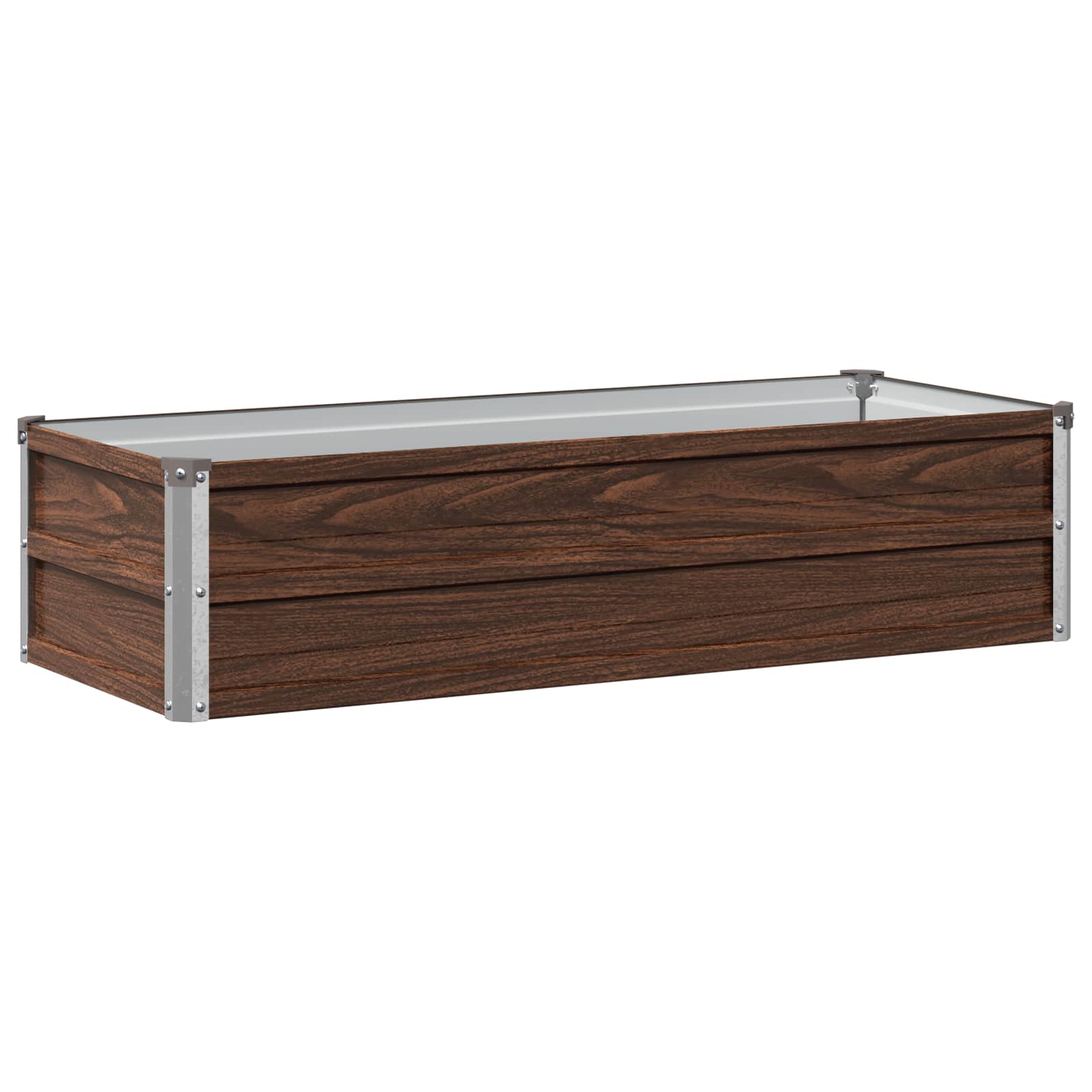 Υψωμένο Κρεβάτι Κήπου Μαύρο 100 x 40 x 24 εκ. - Pakobazaar