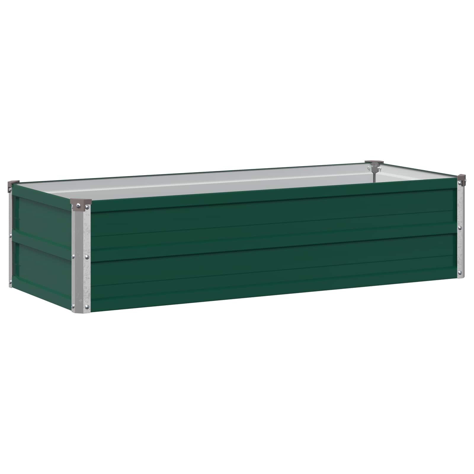 Υψωμένο Κρεβάτι Κήπου Πράσινο 100 x 40 x 24 εκ.