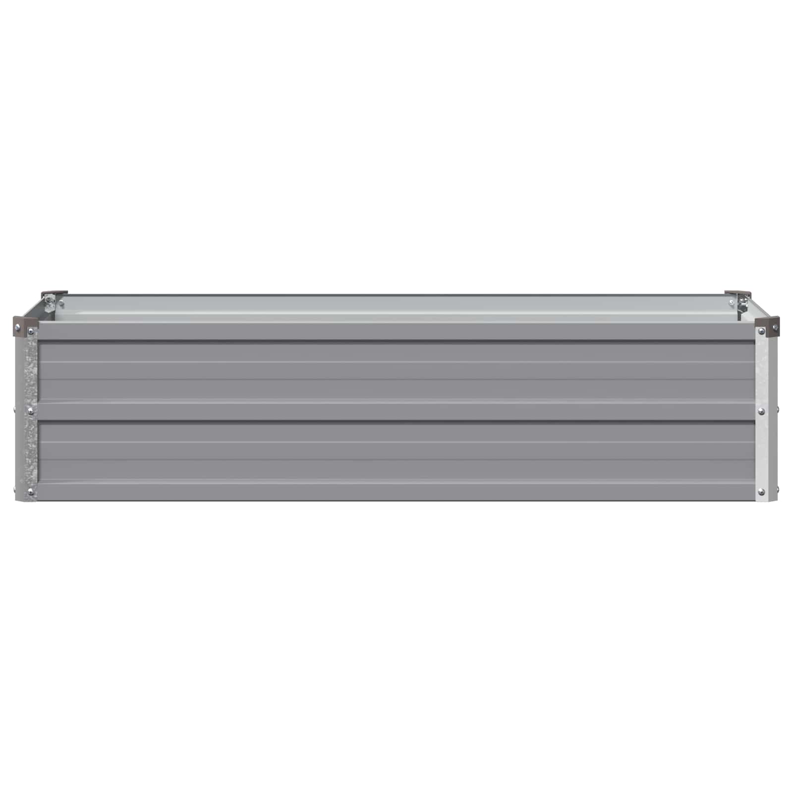 Υψωμένο Κρεβάτι Κήπου Γκρι 100 x 40 x 24 εκ. - Pakobazaar