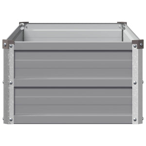 Υψωμένο Κρεβάτι Κήπου Γκρι 100 x 40 x 24 εκ. - Pakobazaar