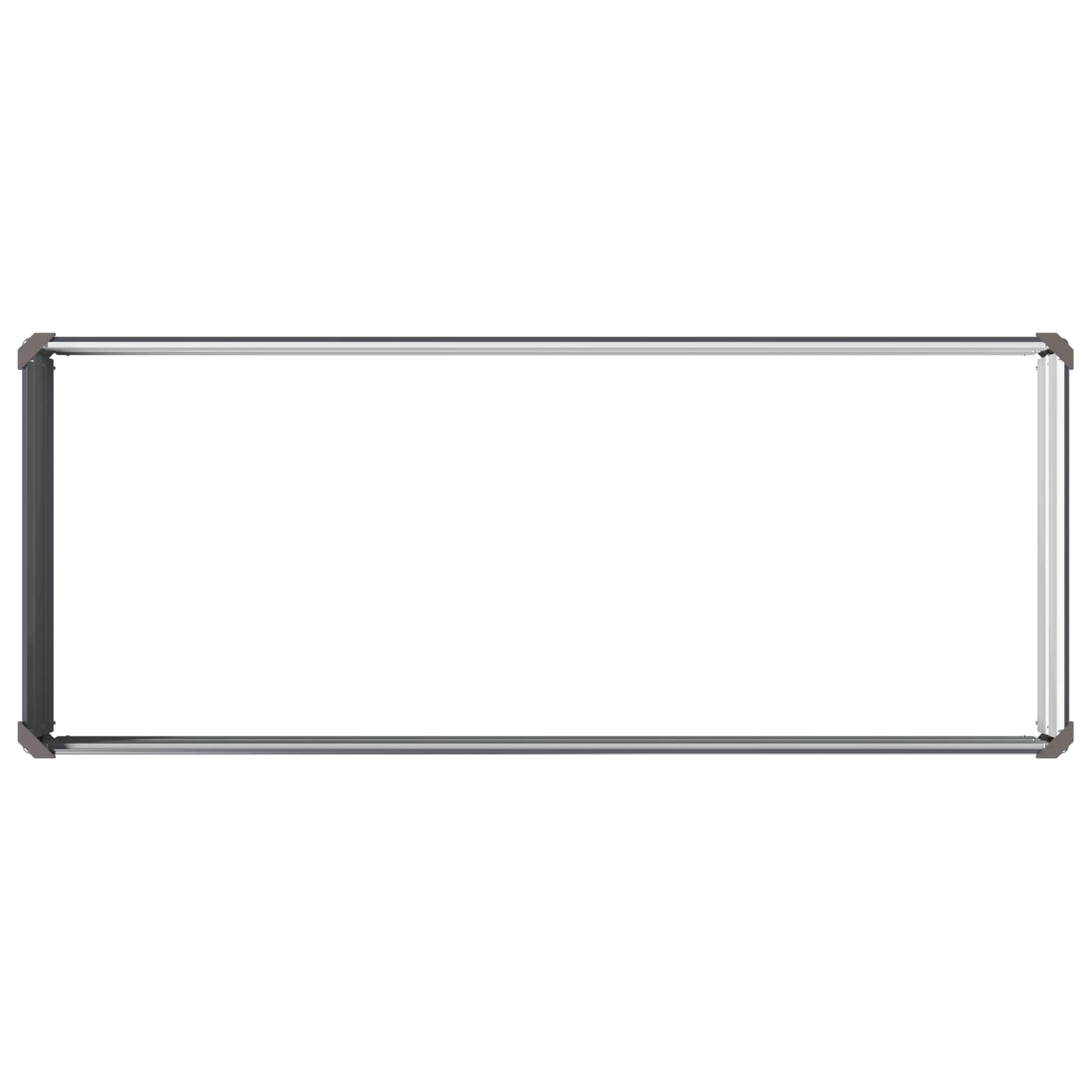Υψωμένο Κρεβάτι Κήπου Ανθρακί 100 x 40 x 24 εκ. - Pakobazaar