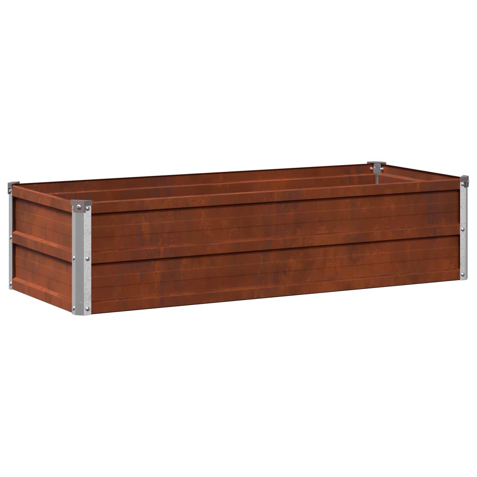 Υψωμένο Κρεβάτι Κήπου Σκ rusty 100 x 40 x 24 εκ. κοντόν