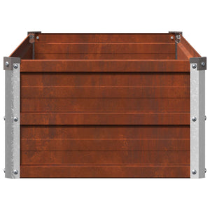 Υψωμένο Κρεβάτι Κήπου Σκ rusty 100 x 40 x 24 εκ. κοντόν