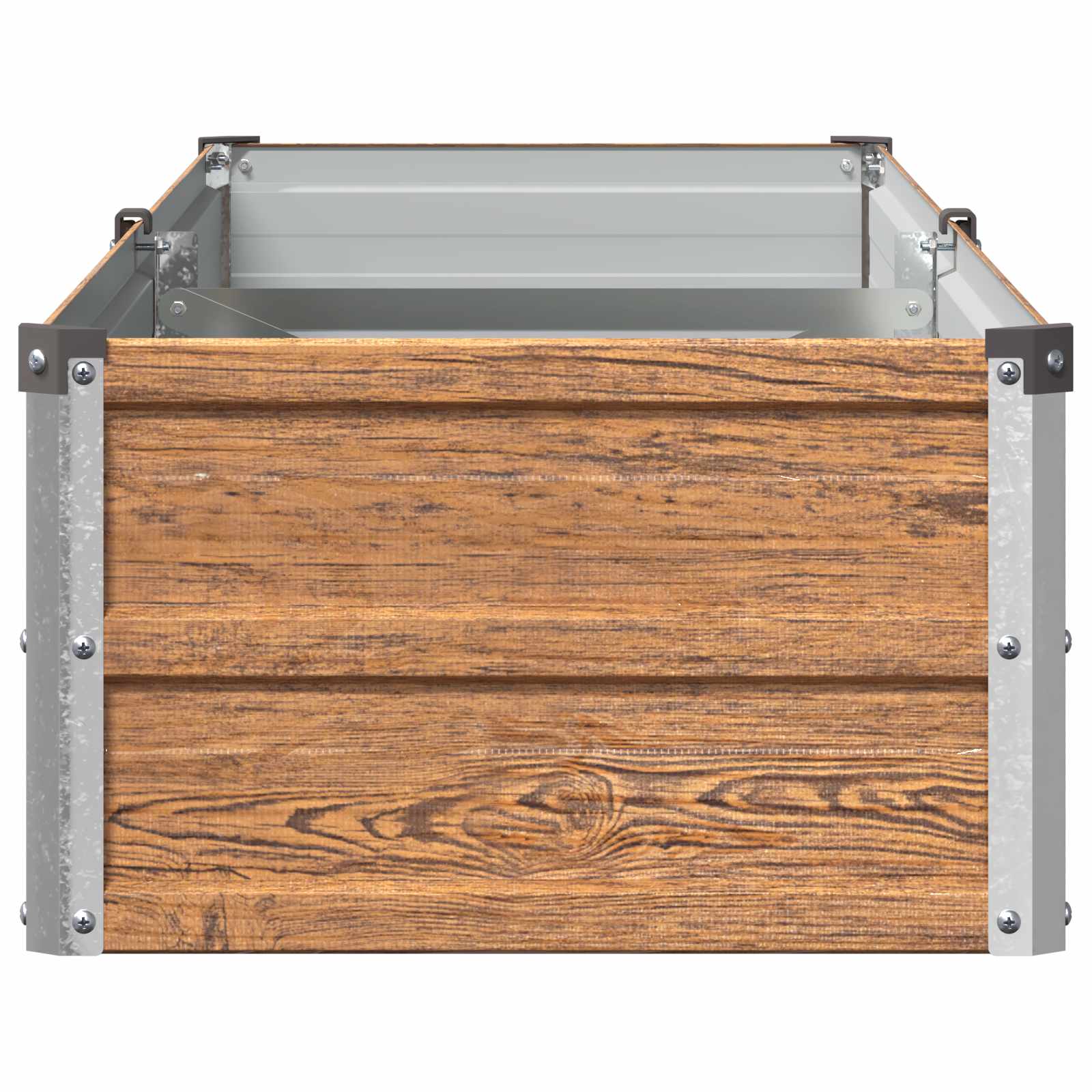 Υψωμένο Κρεβάτι Κήπου Ξύλινο Καφέ 160 x 40 x 24 εκ.